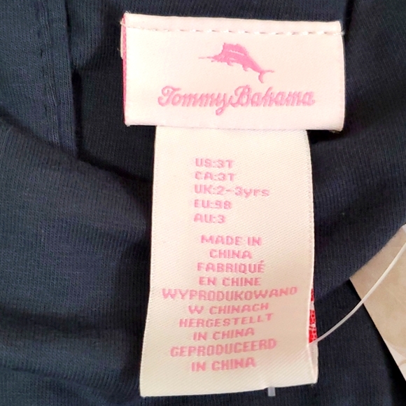 Tommy Bahama Girls Blue Two Piece Set - Picture 4 of 9